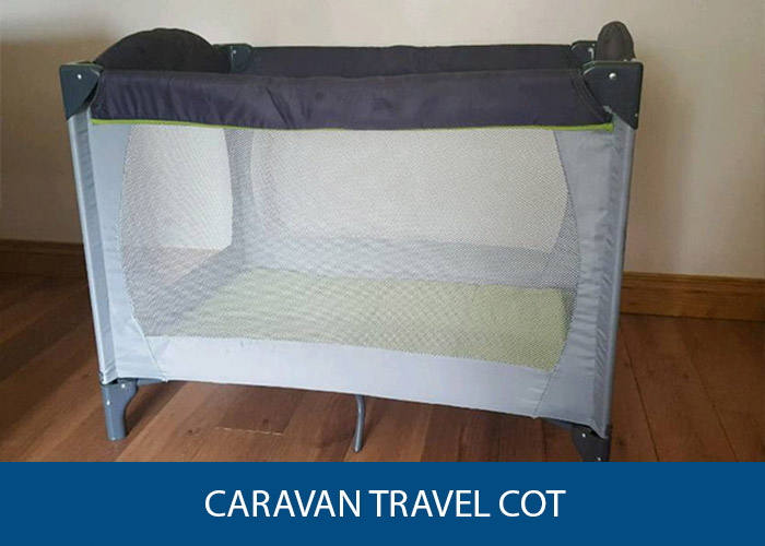caravan travel cot
